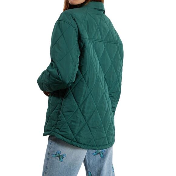 LA Hearts Button Down Quilted Shacket XS/S - Picture 5 of 10